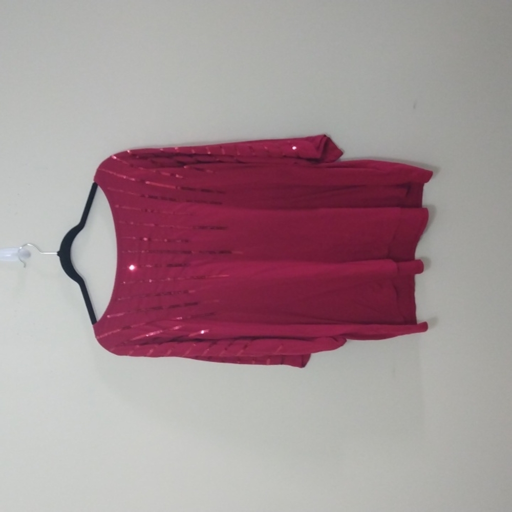 Strazzi Women's Red Dress Shirt Size 3X